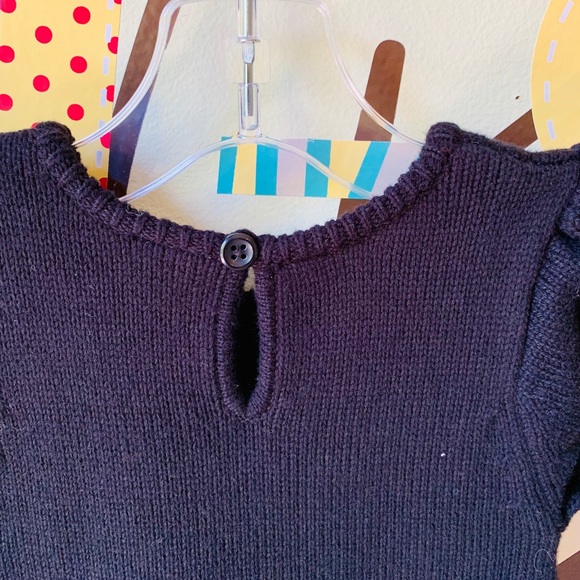 Hanna Andersson Hand Embroidered Dress & Beret EUC Christmas Holiday - Picture 6 of 6